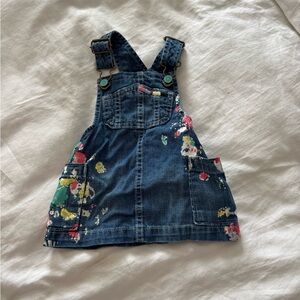 Gymboree 3-6 month overall dress